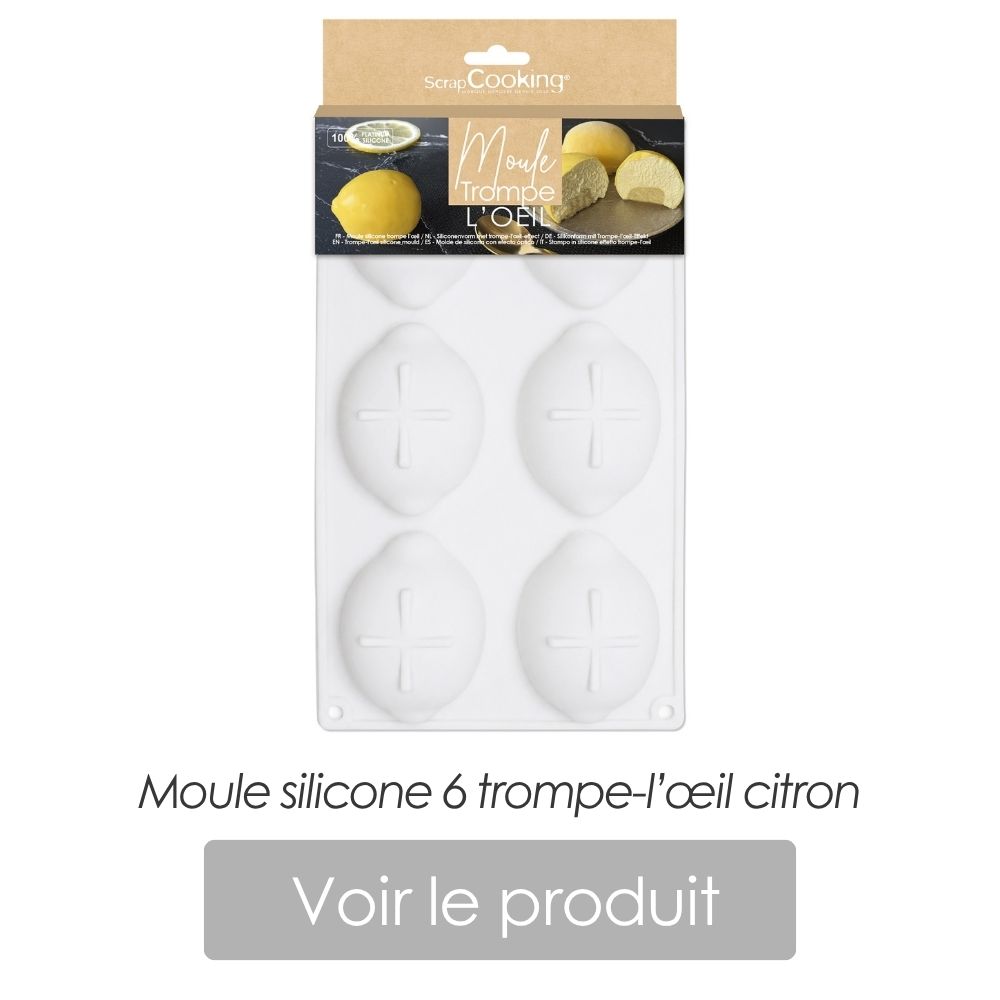 6 trompe l'œil citron